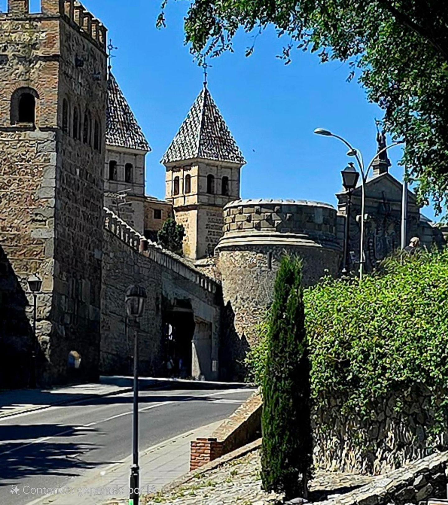Puerta De Bisagra-Parking Gratis- Con 2 Habitaciones Toledo Eksteriør bilde